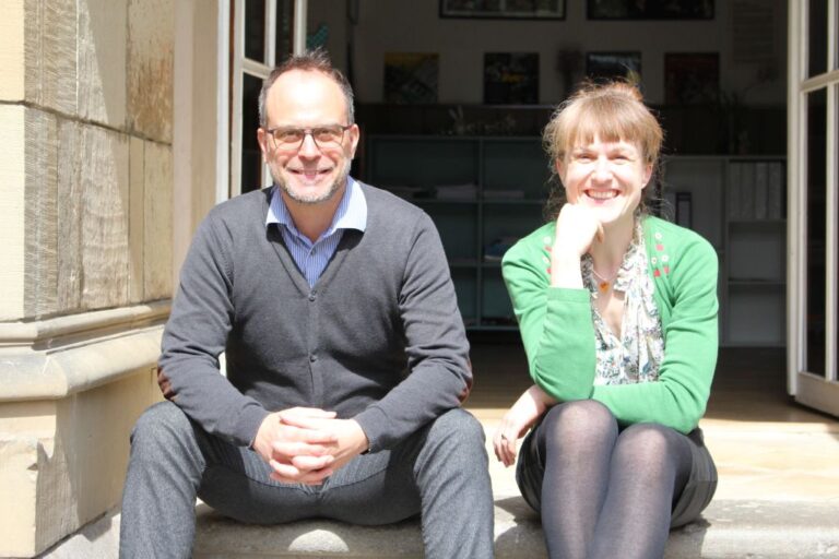 Zwei, die an einem Strang ziehen: Marie-Dorothea Wählt-Beste und Jürgen Roth 