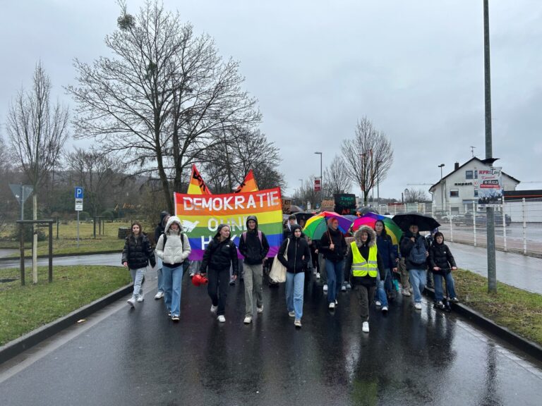 Starkes Zeichen der Bad Honnefer Schulen gegen Rechtsradikalismus