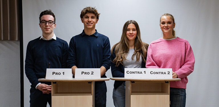 „Jugend debattiert“ am Schloss Hagerhof